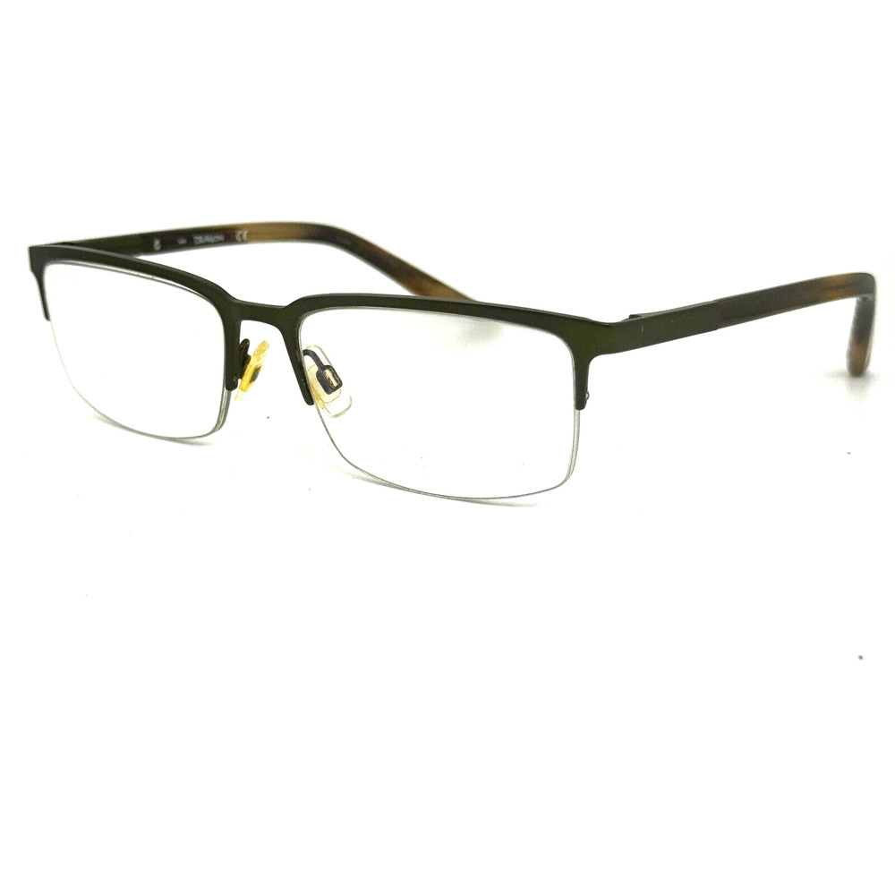 DRAGON DR2010 310 Eyeglasses Frames Green Black‎ Half Rim 55-17-145 H14627